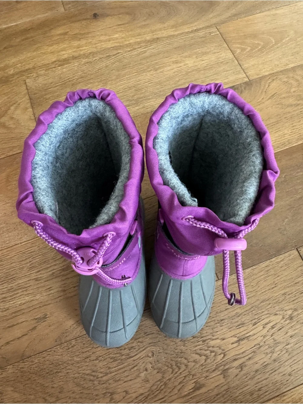 L.L.Bean Kids’ Northwoods Snow Boots Size 11 Lilac Purple